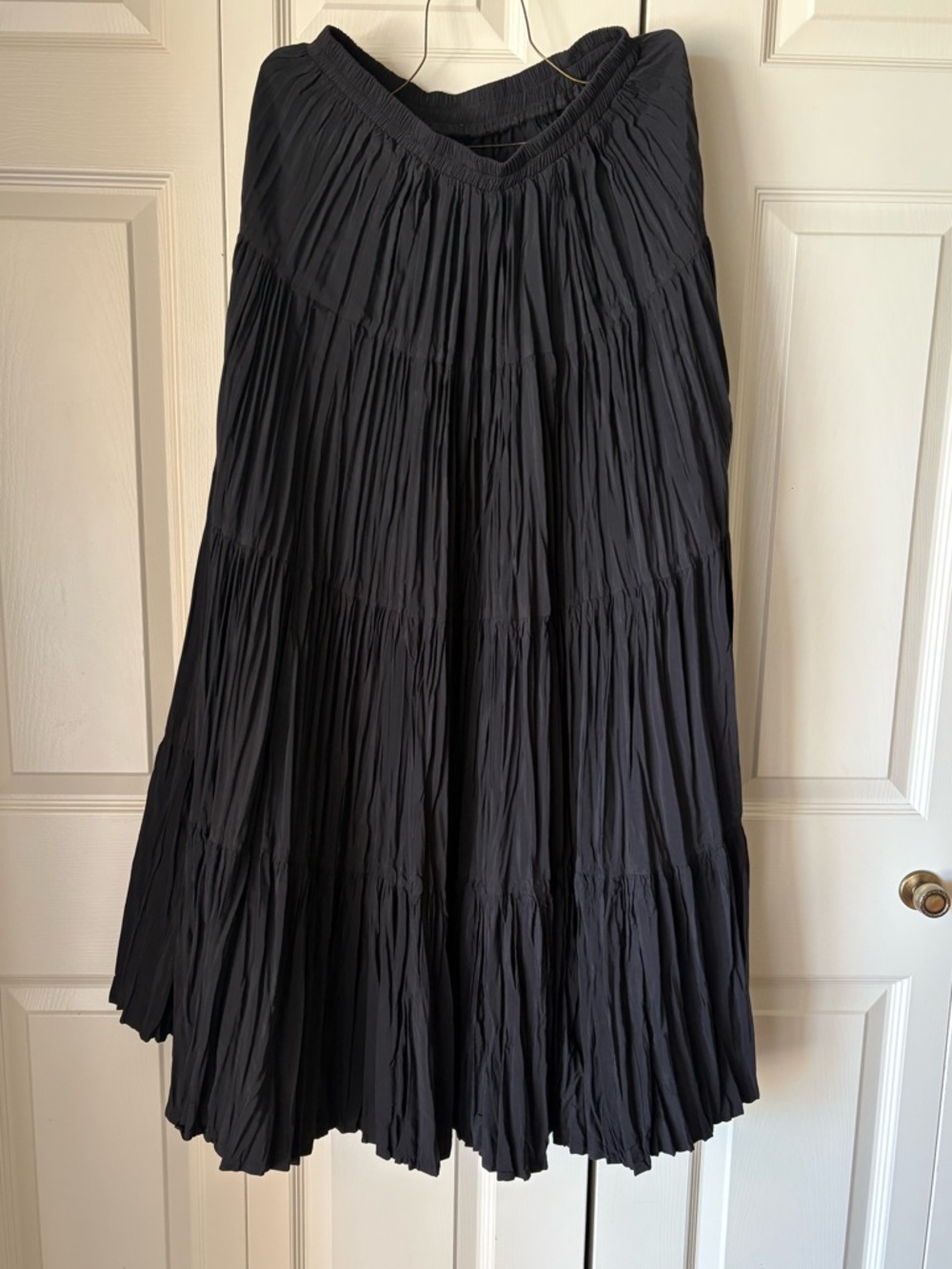 Roughrider |  Tiered Western Circle Broomstick Skirt. Cowgirl. USA. Size Med